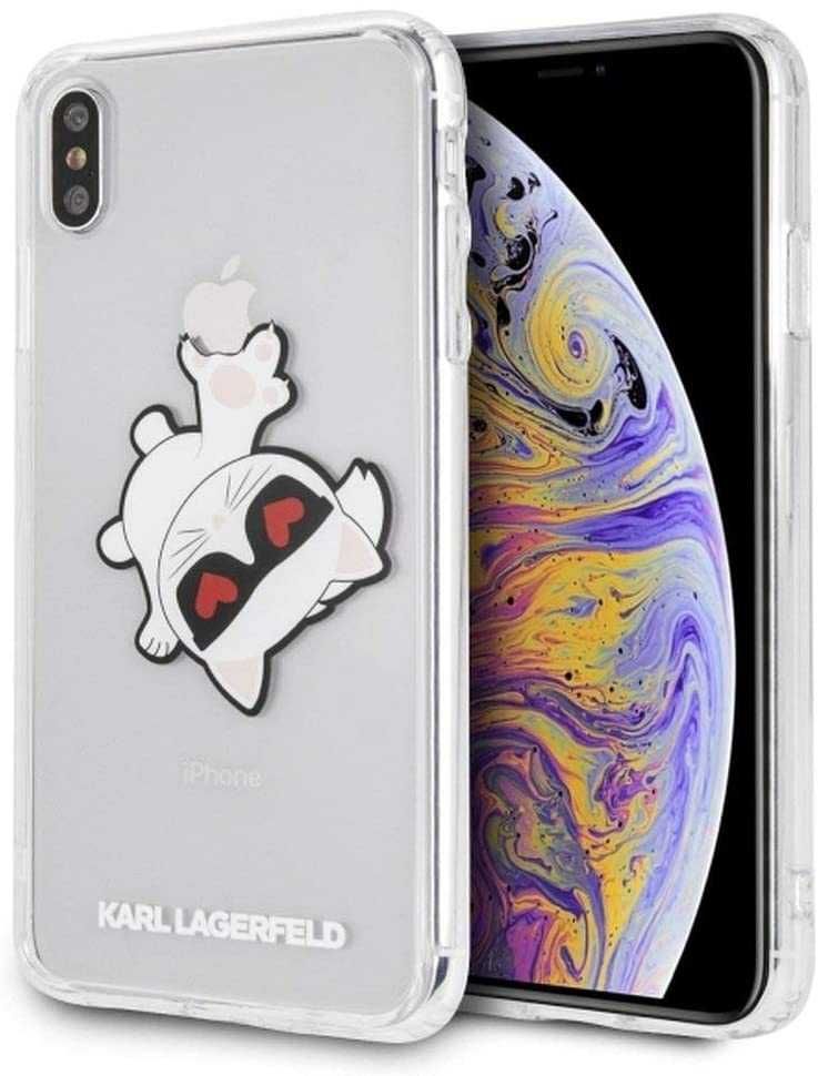 Гръб Karl Lagerfeld Choupette Fun за Apple iPhone XS Max