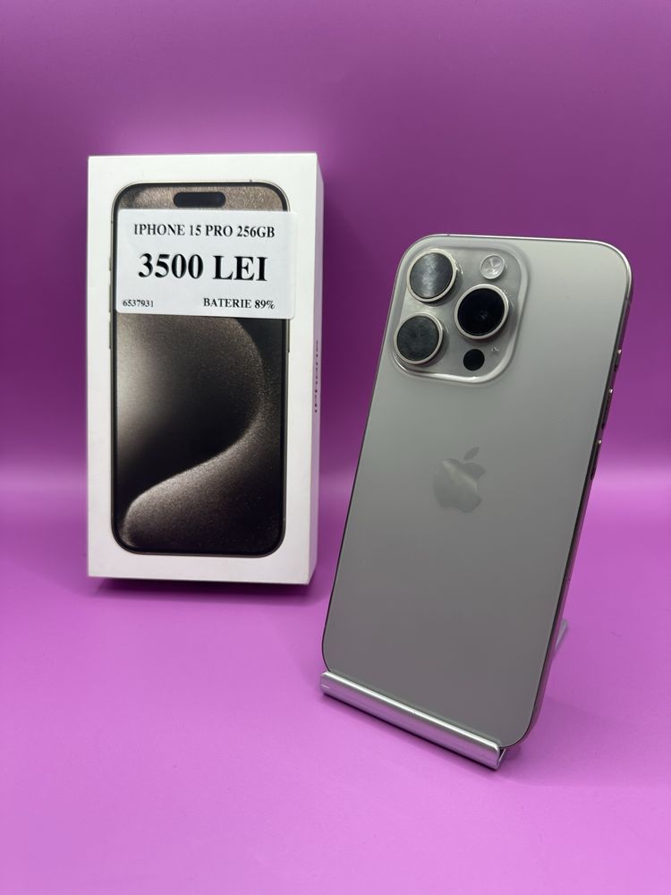 Iphone 15 Pro 256gb •Matei Amanet Crangasi•65379