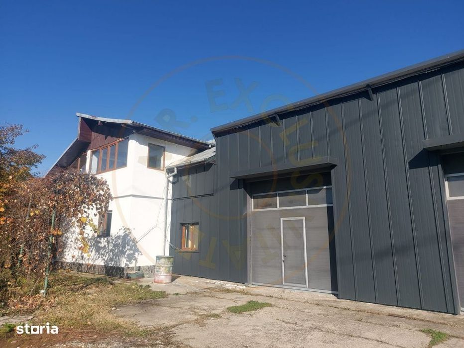 De inchiriat: Hale si locuinta pe 3 000 mp/ Bascov - Arges