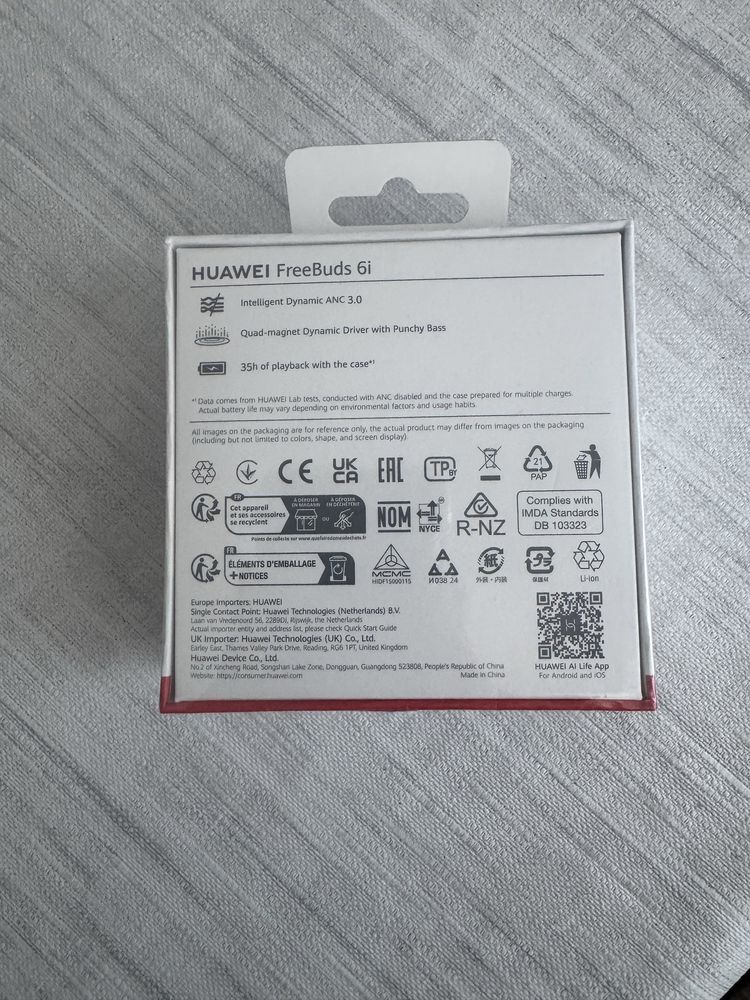 HUAWEI FreeBuds 6i White