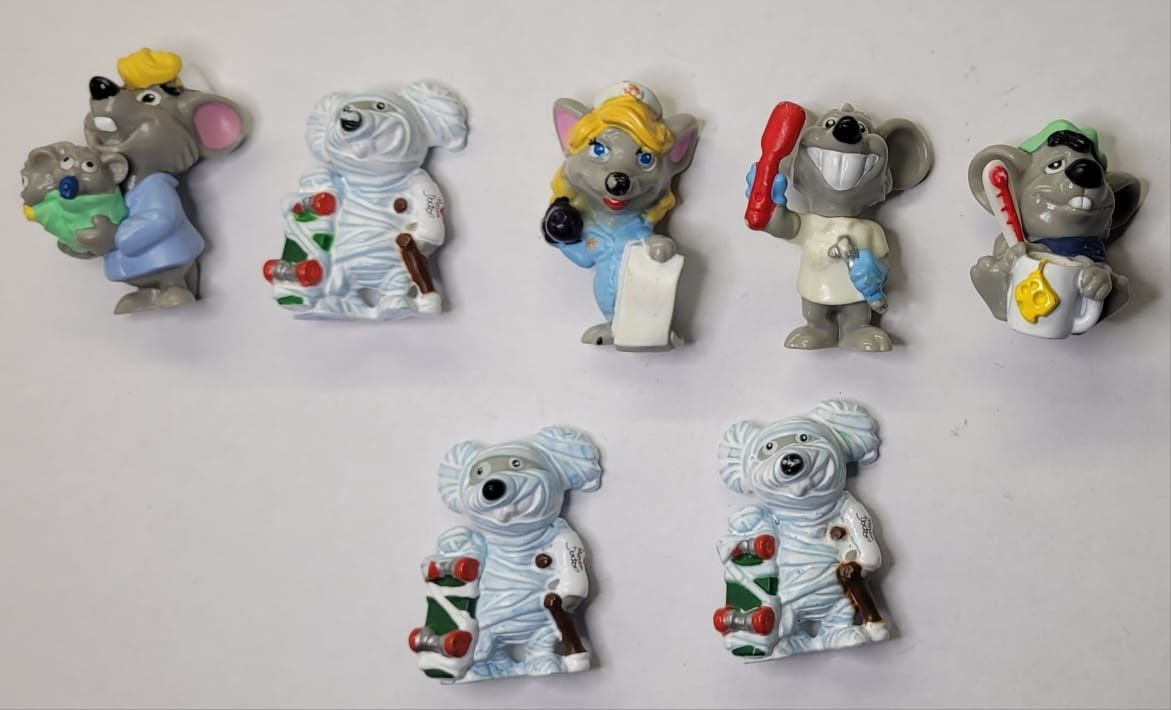 Киндер Играчки Mouse Doctors lot 7 броя