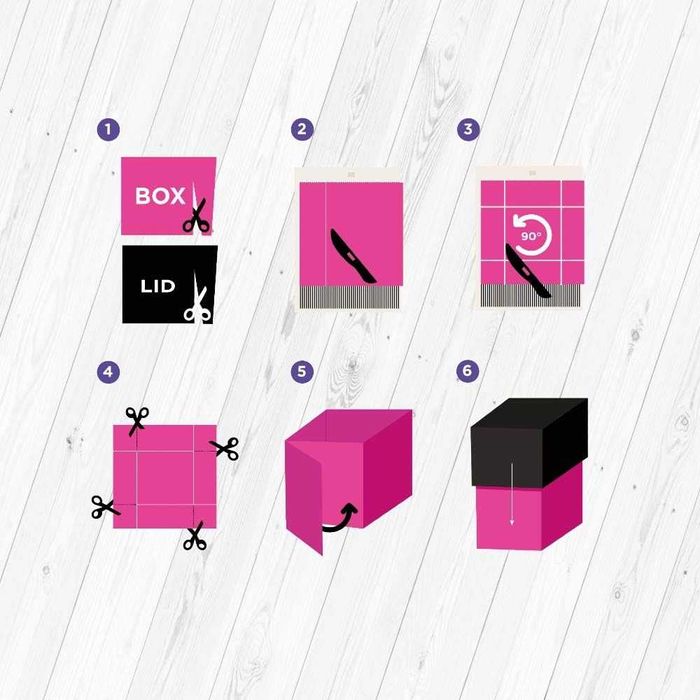 Оразмерено мини табло и перфоратор за пликове Crafts/Co