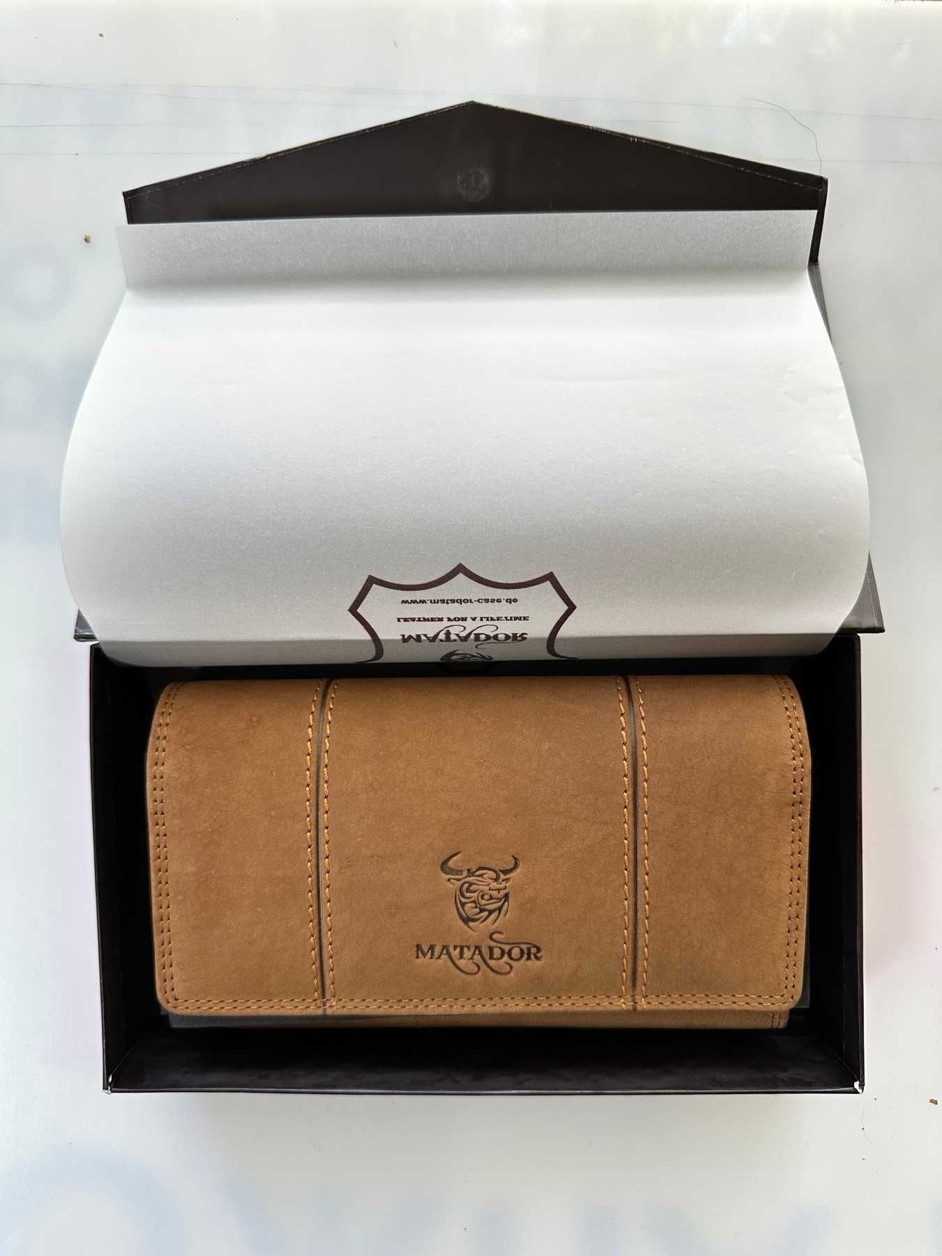 Дамски кожен портфейл MATADOR BRÜGGE XL