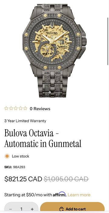 Часовник Булова с гаранция