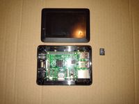 Raspberry pi model b+ 2014, card microSD 16GB si carcasa