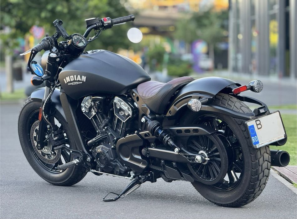 OFERTA Indian Scout Bobber 2023 ABS //1133cmc-4800km-Evacuare Rinehart