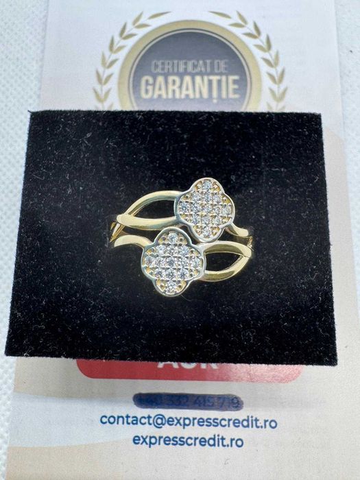 Inel din aur 14k (67313.3/ 10 Pacurari 1) Garantie 2 ani!