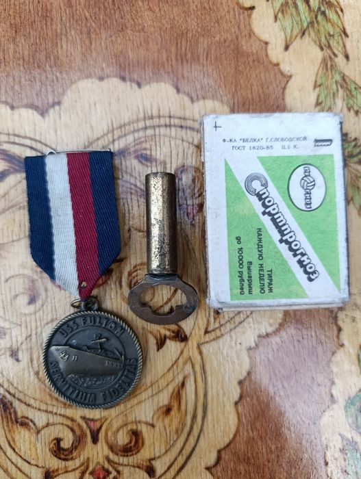 Редкая зажигалка ключик СССР винтаж