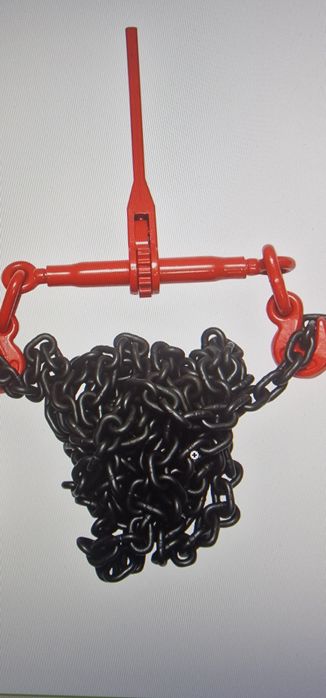 Lant ancorare pentru utilaje grele cu dispozitiv de tensionare pe clic