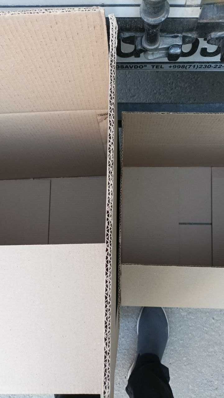 Гофрокороб трехклапанный 600х400х500 мм., Т-3 коробка картонная