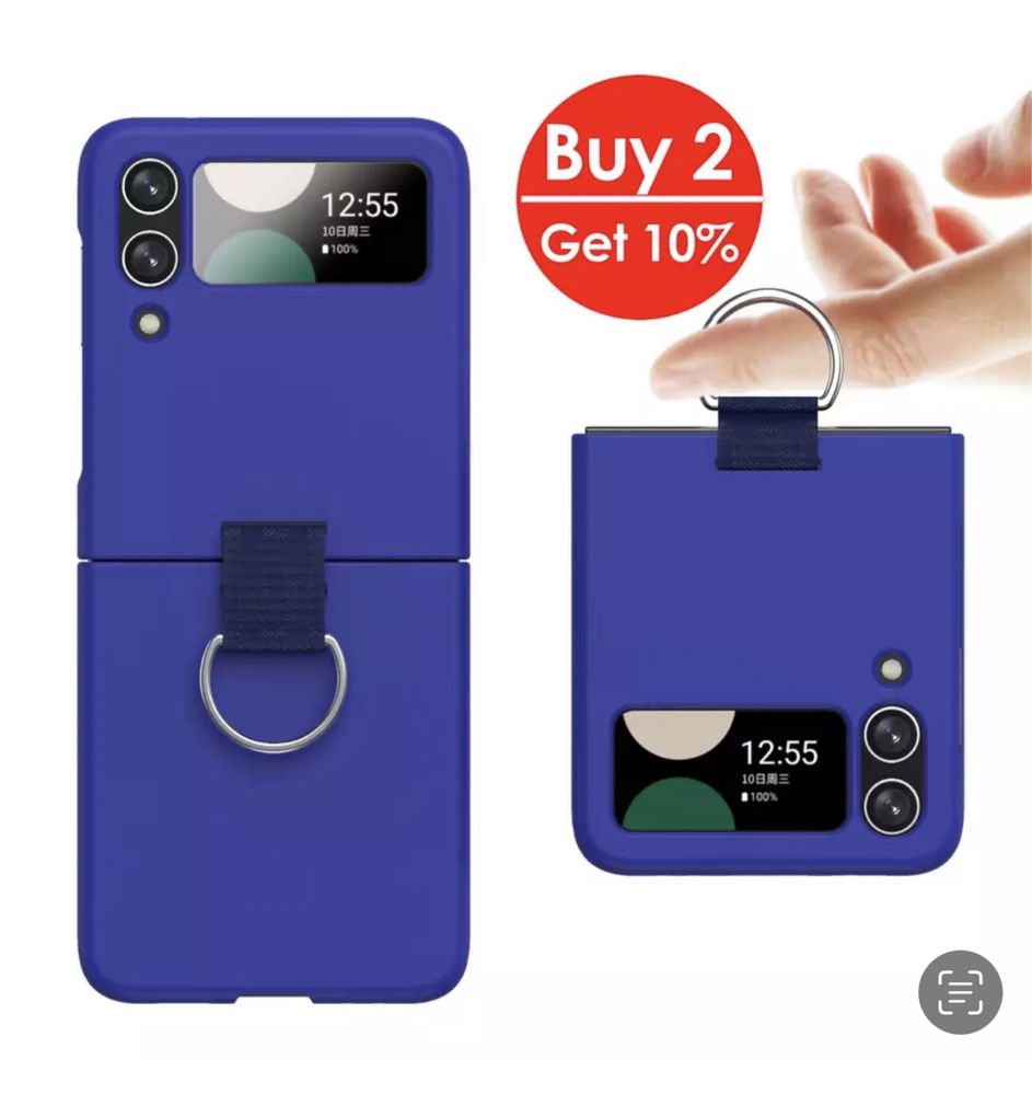 Samsung Z FLIP 3 / Z FLIP 4 5 6 - Husa Safe Case Plastic Colorat