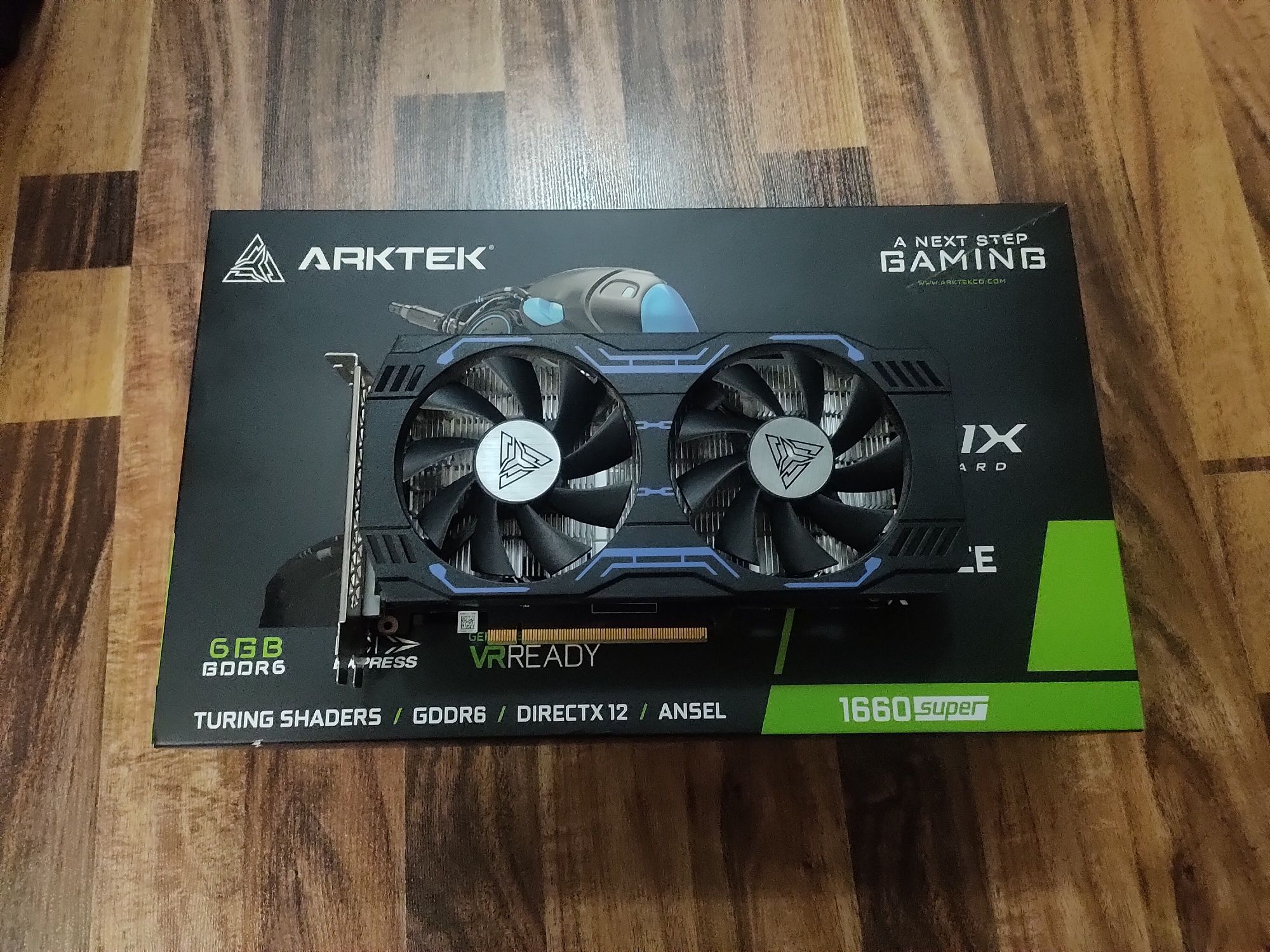 GTX1660 Super 6gb ddr6 Arktek 192bit