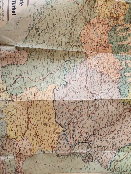 стари карти от 1901г.: Сливен-Ямбол,Бургас-Карнобат, Константинопол...