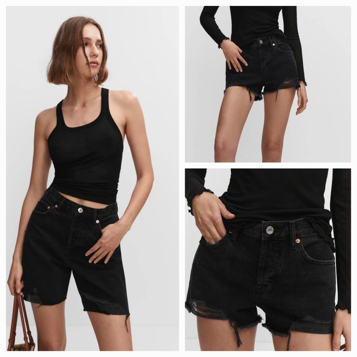 2 чифта Нови къси панталони/берчуди Mango Манго 40 размер 38 размер