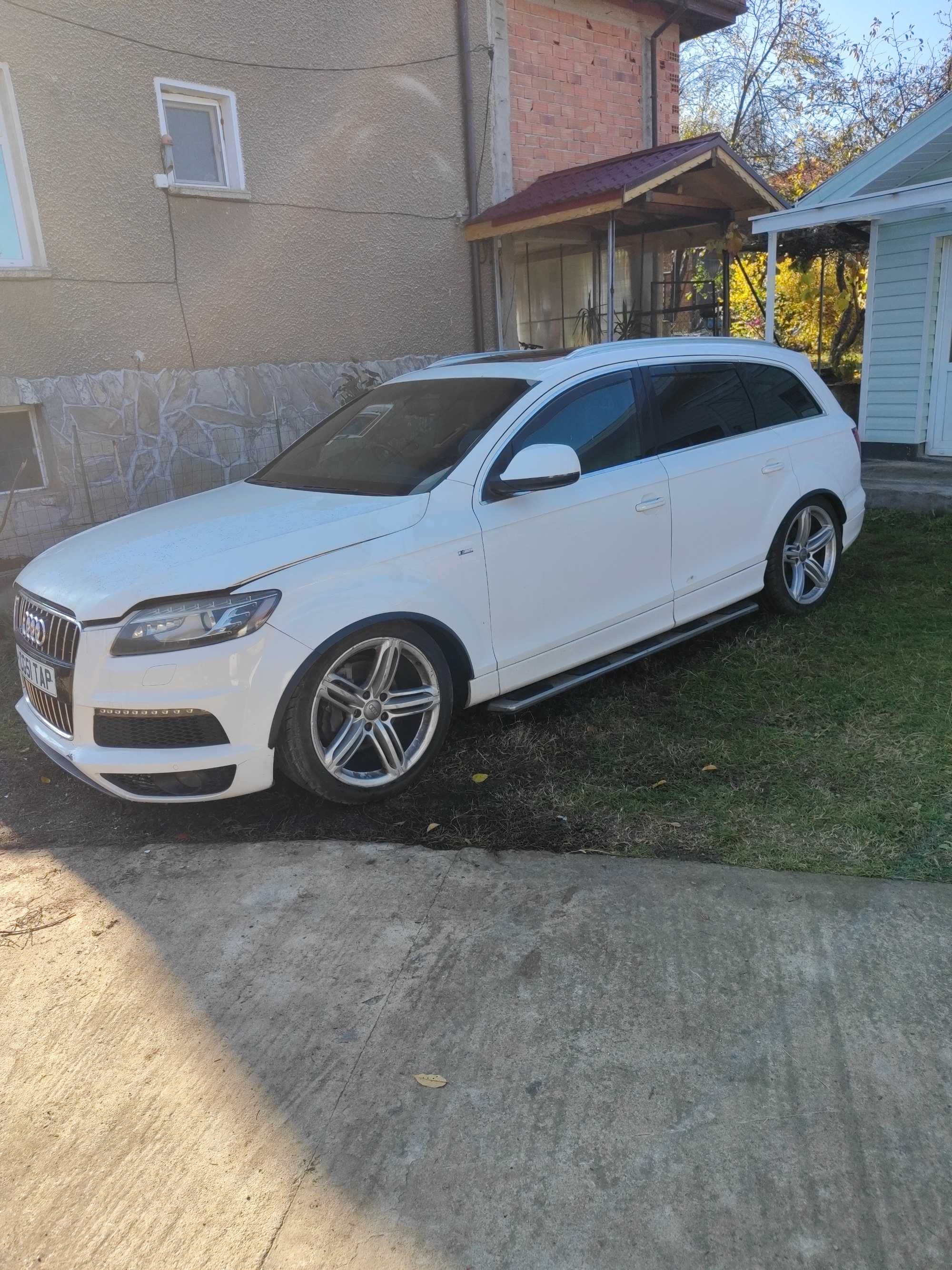Audi q7 facelift на части