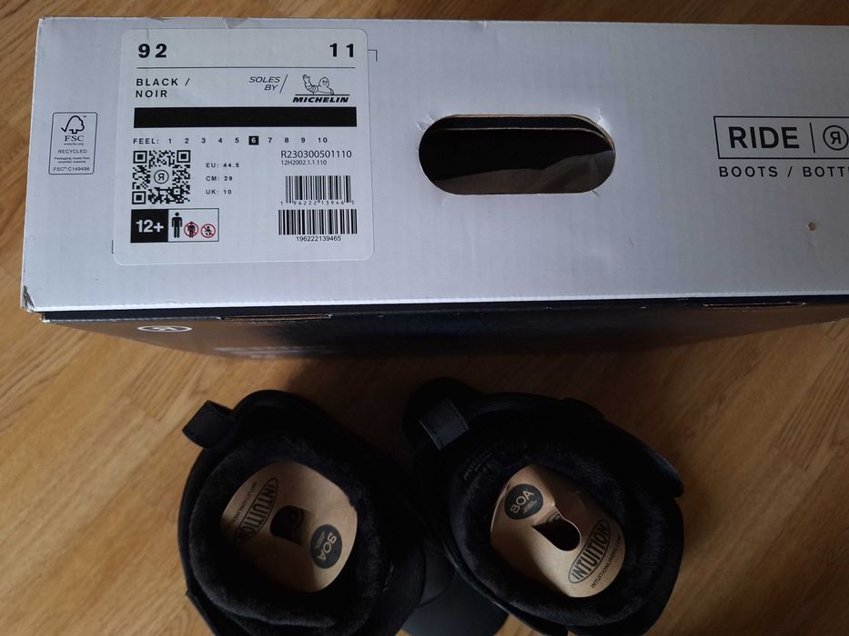 Сноуборд обувки RIDE THE 92 BOA - 44.5/29см - нови