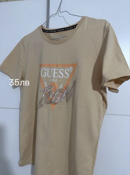 Тениска оригинална Love Moschino, Calvin Klein, Guess, Msgm