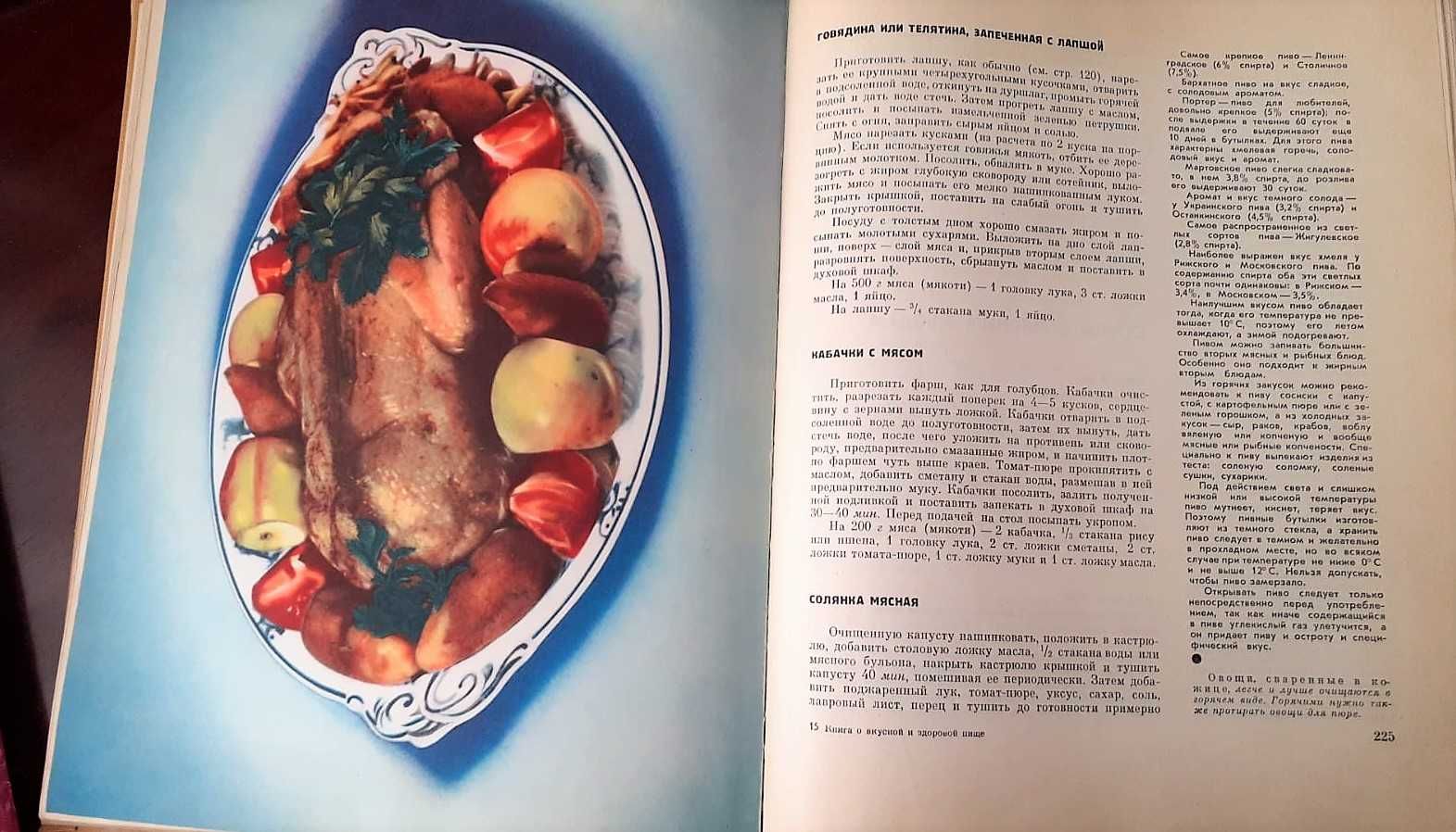 Книга о вкусной и здоровой пище, 1965г.