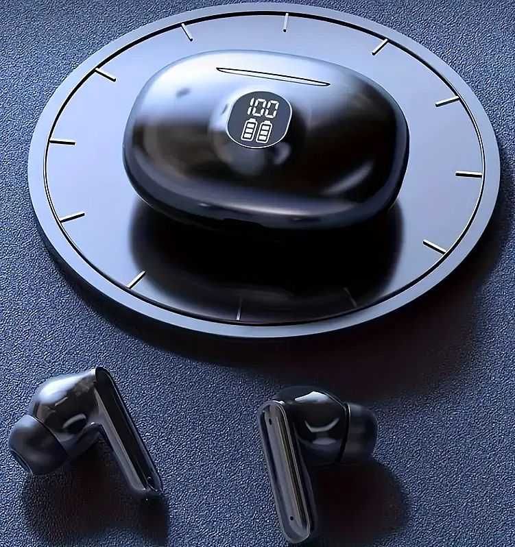 Casti In-Ear Bluetooth cu control tactil + display led diferite modele