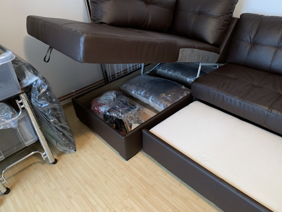 Coltar extensibil din piele ecologica