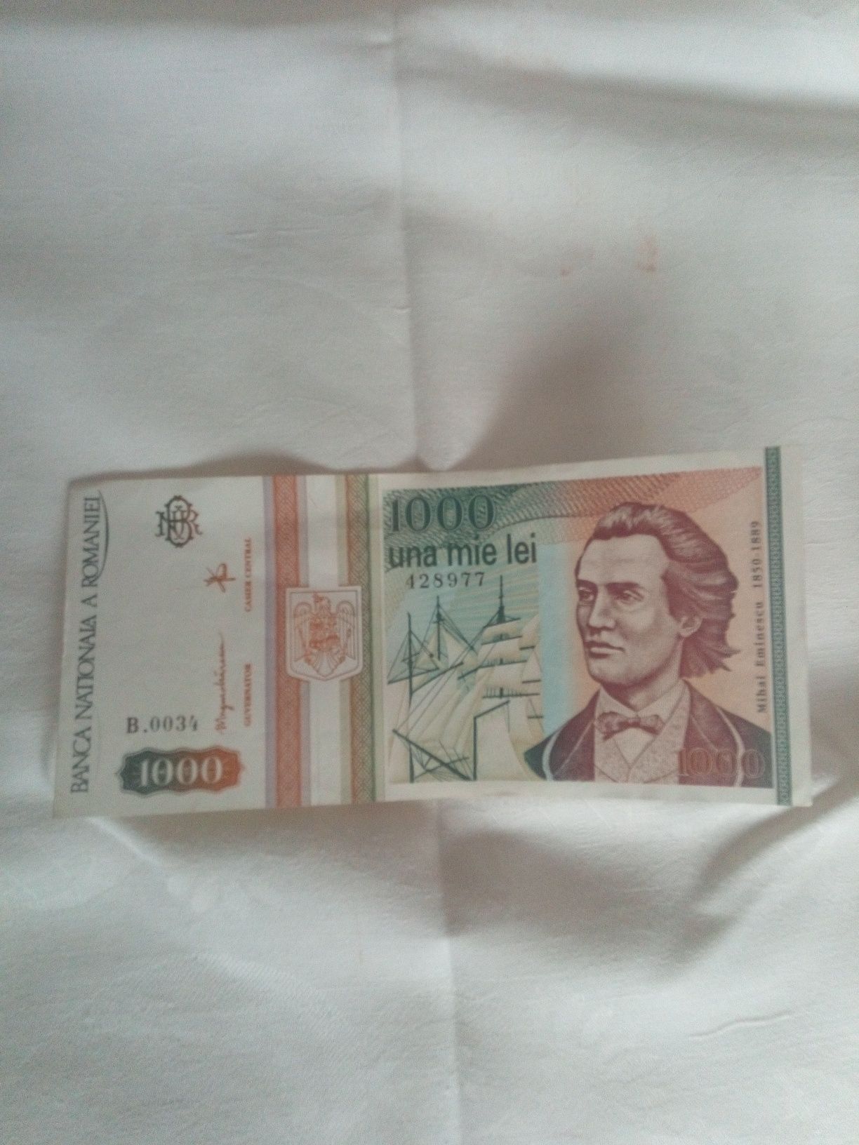 Bancnotă 1000 lei (mai 1993)