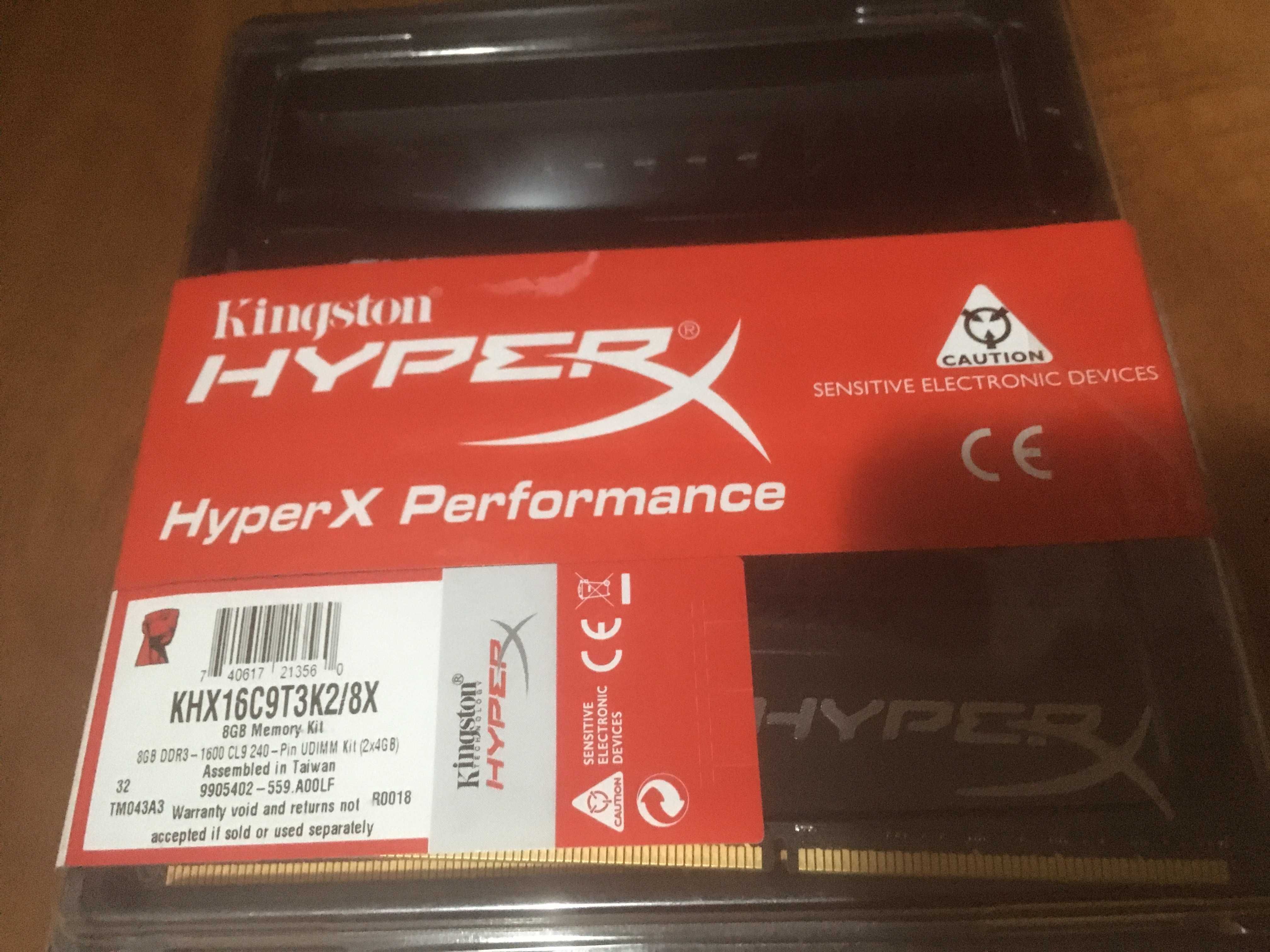 DDR3 Kingston hyperx fury 4gb 2шт = 8gb 2 шт