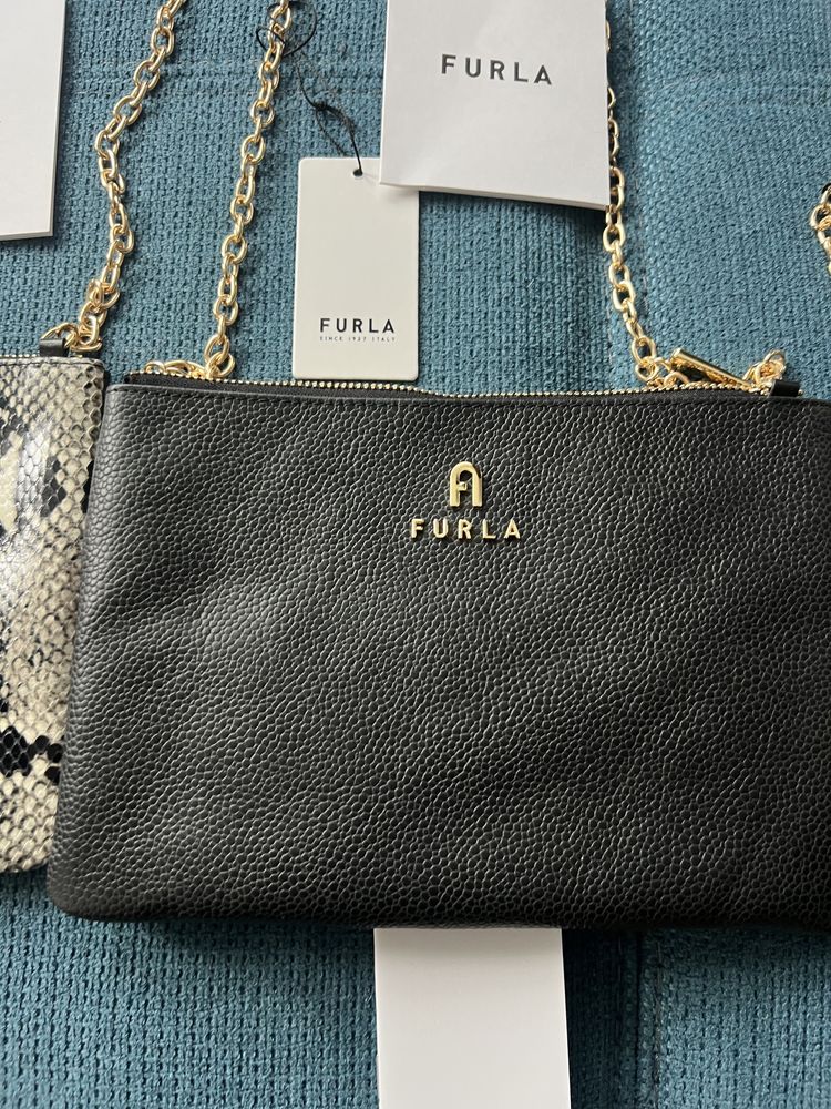 Furla Crossbody в два цвята.С етикети,care instuctions,подаръчен плик