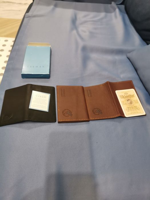 Продавам нови портфейли за карти кожа