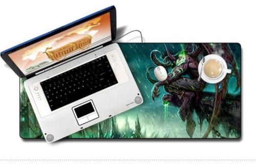 XXL Геймърски пад World of Warcraft подложка за мишка Уаркрафт 90х40см