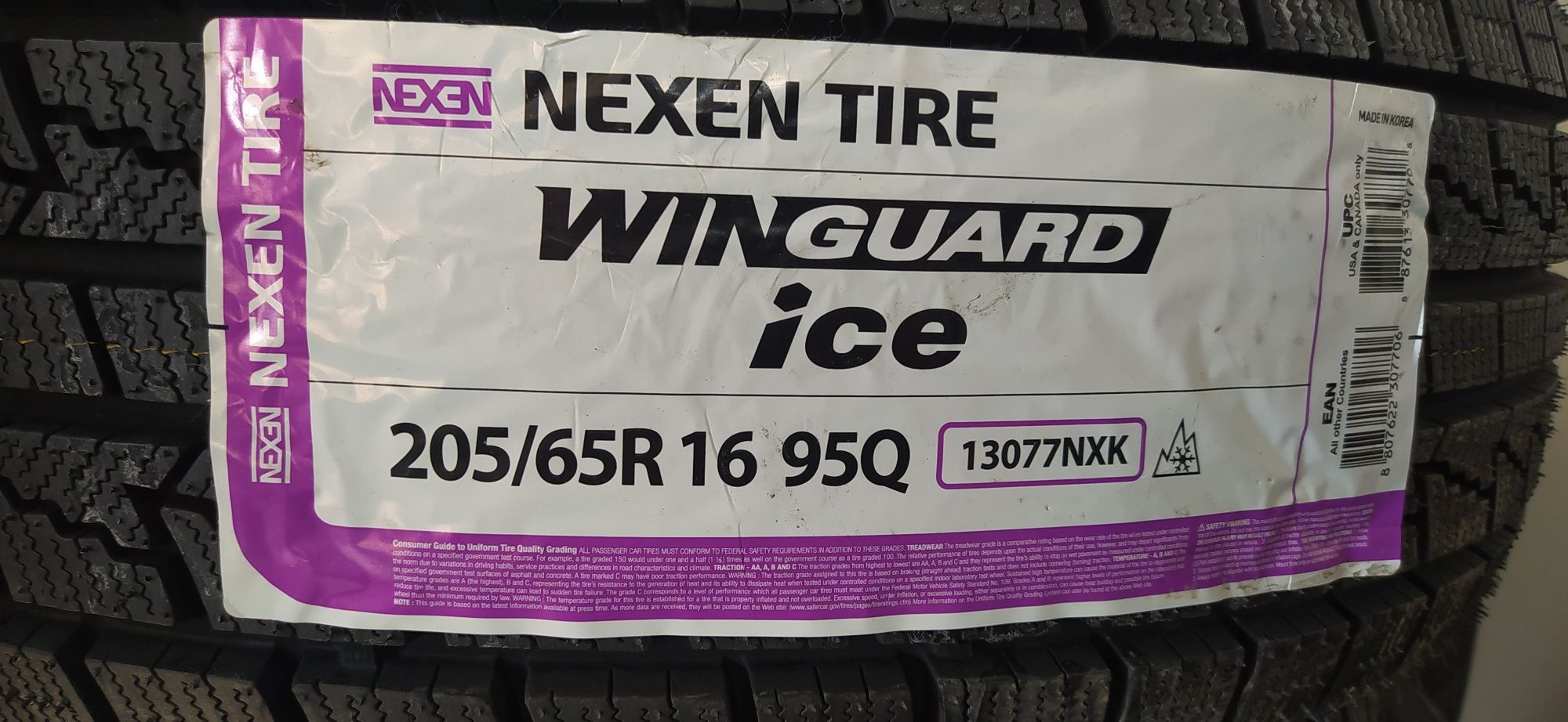 205/65R16 Nexen WG ice