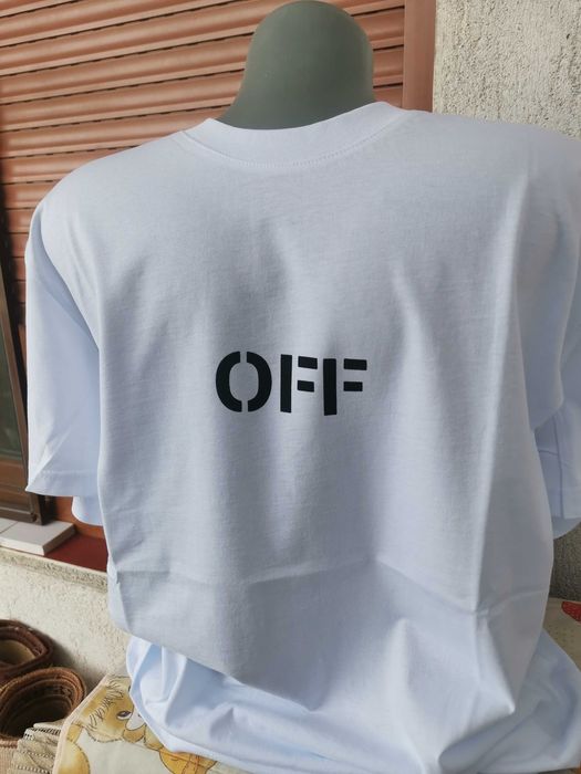Мъжка тениска с къс ръкав Off -White