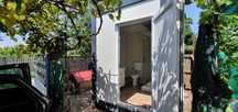 Container baie complet cu WC, chiuveta, dus si boiler