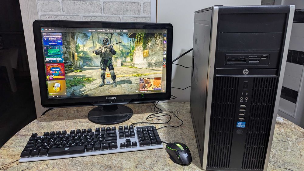 Продам игровой компьютер комплект 16 Гб ОЗУ SSD 256гб GTX 1050ti