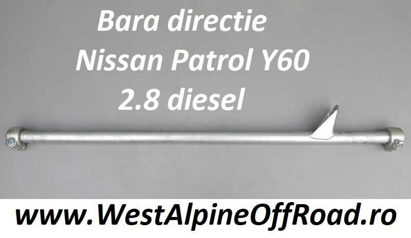 Bara de directie Nissan Patrol Y60 - HD Reglabila - Motor 2.8