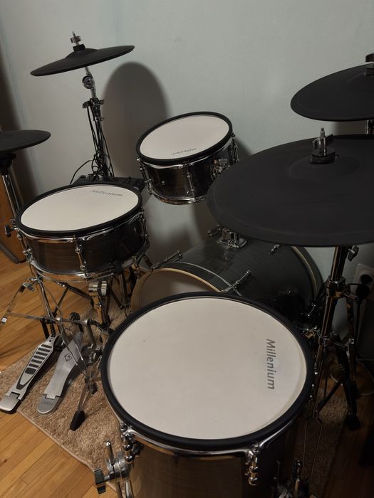 Set Tobe Electronice Millenium MPS-1000 + Pedală Dublă Dixon PP-P2D