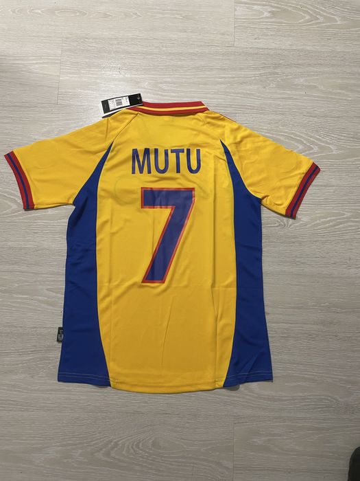 Tricou de fotbal Adrian Mutu - Romania 2000 adidas