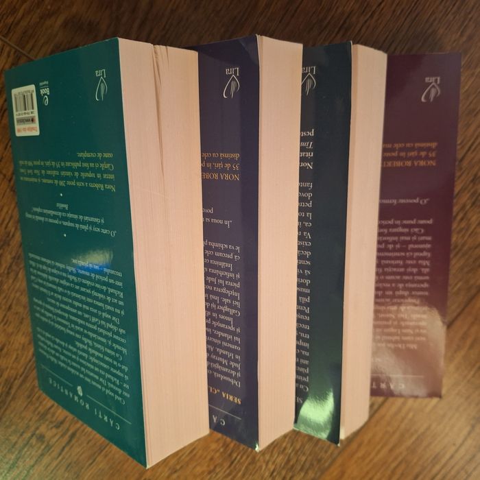 Set 4 carti romantice! Nora Roberts!