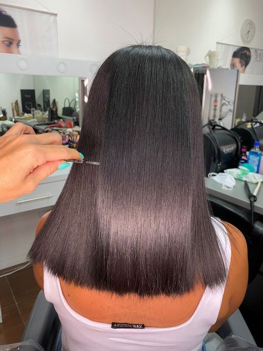 Tratament keratina, indreptare par