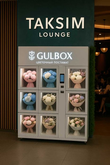 Готовый Бизнес - Цветочный Постамат Gulbox с Пассивным Доходом 24/7