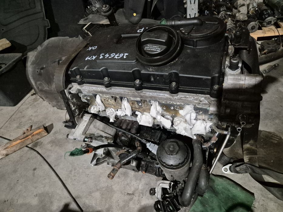 Motor vw passat b6 2.0tdi 140 cp cod motor BKP an 2008