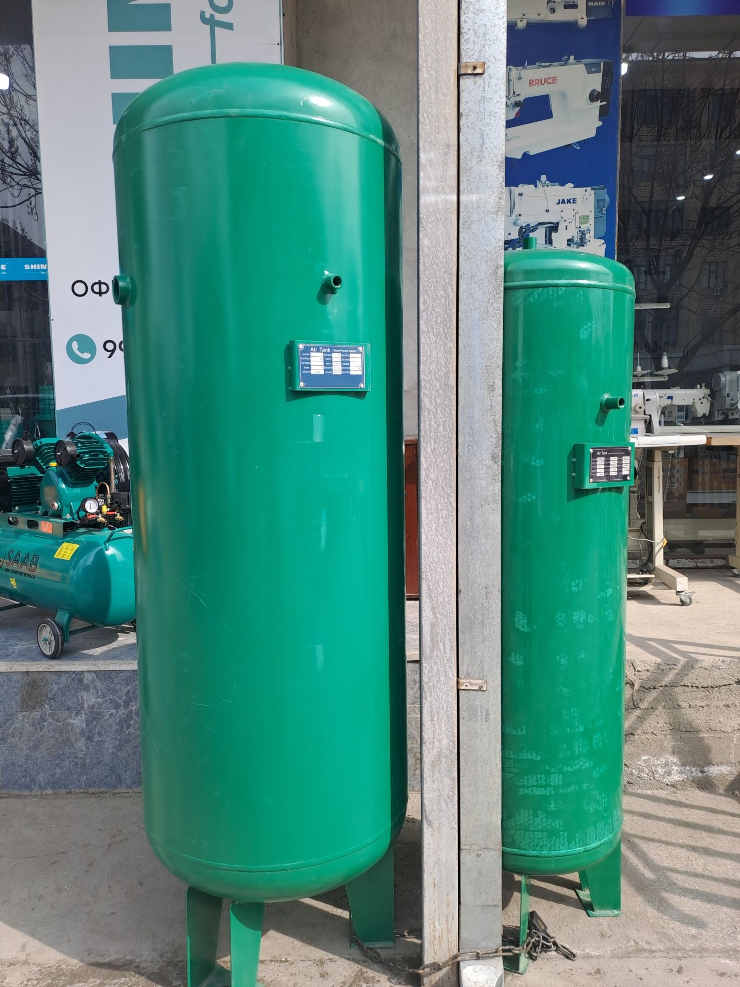 SAAB kompressor air tank