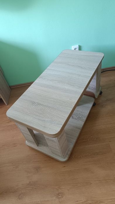 Masă cu roți stejar sonoma