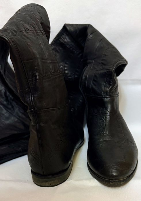 Италиански високи чизми Le Silla от естествена кожа