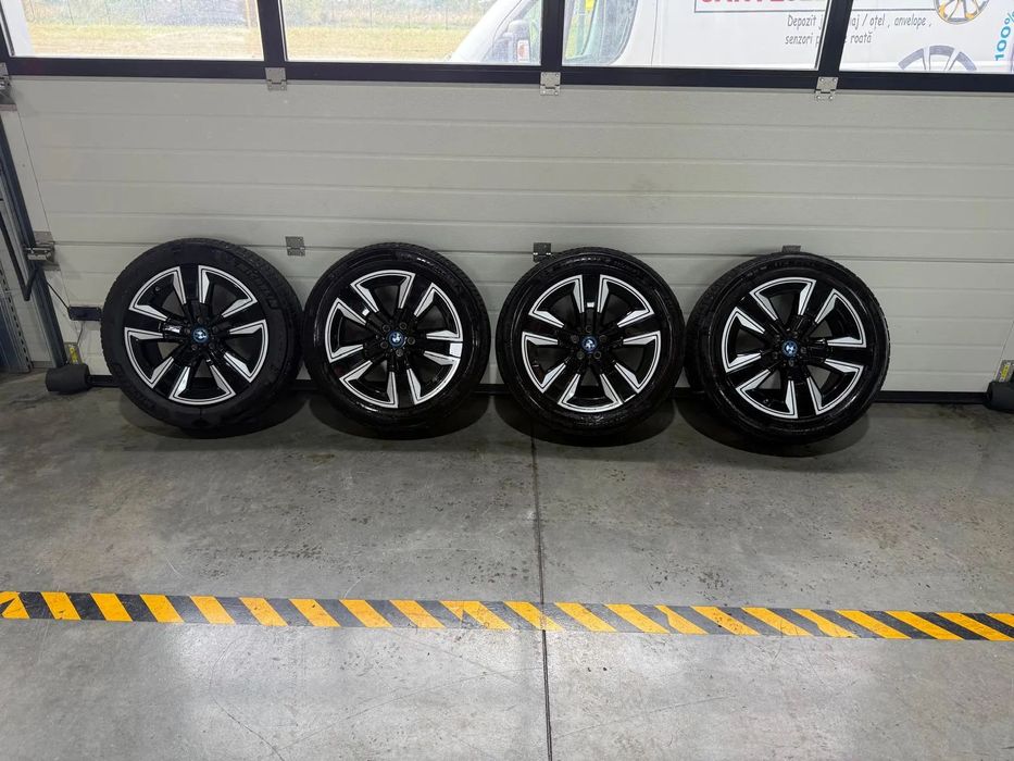 Jante Bmw X3, iX3, X4 , originale, 19 inch cu anvelope iarna Michelin ca noi