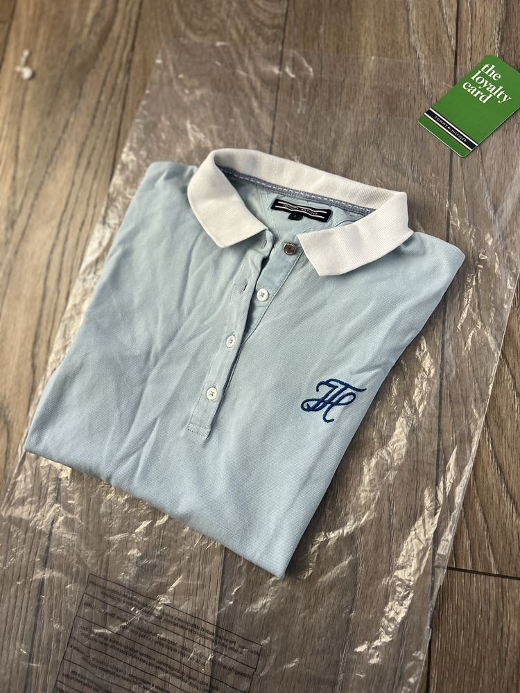 Оригинална дамска тениска Tommy Hilfiger синя