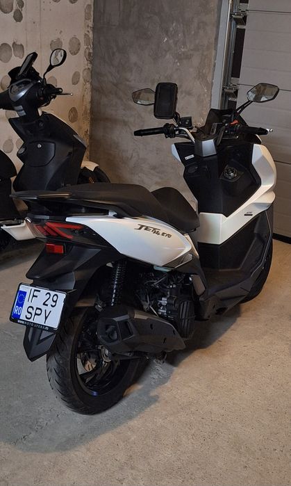 Vând SYM JET 14 EVO 125 cc 2025 ABS - Numai 3000km