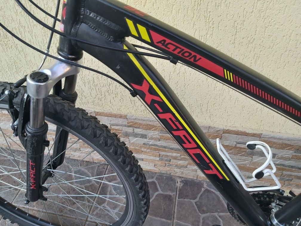 Bicicleta  X FACT ACTION, roti 26, full shimano