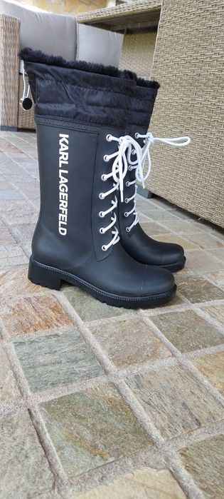 Нови ! Дамски  ботуши Karl Lagerfeld 37 номерd