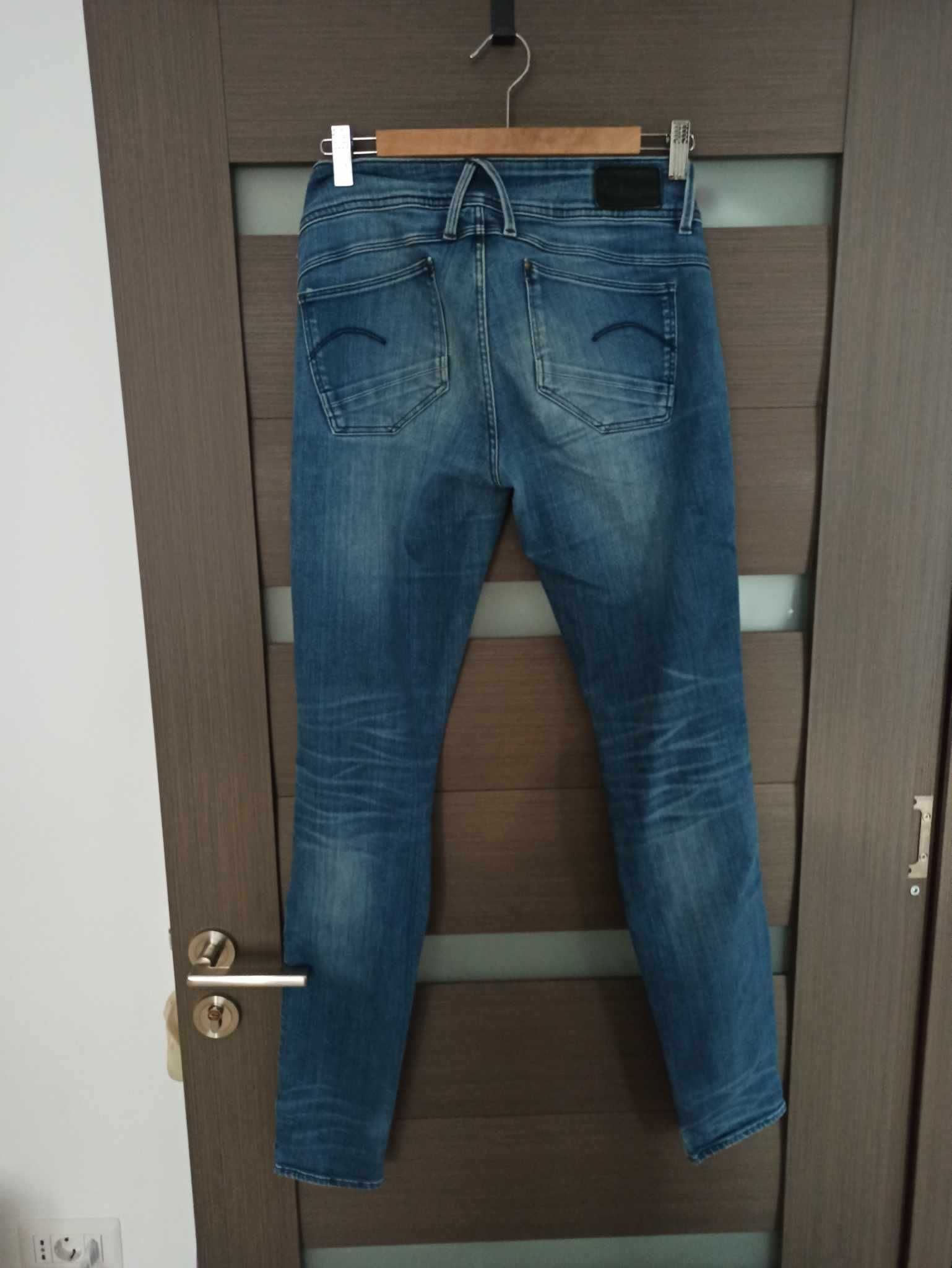 Blugi regular / Skinny fit dama G-Star Raw marime 29 talie/ 32 lungime
