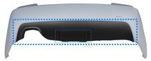 Difuzor bara spate BMW E60 Seria 5 (03-10) M-Pachet, cu loc carlig